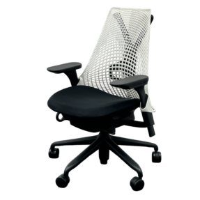 Herman Miller Sayl Chair with white back