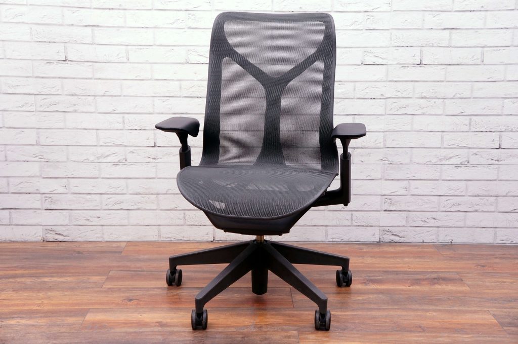 Herman Miller Cosm Chair In Graphite Office Resale   DSC06270 1024x679 