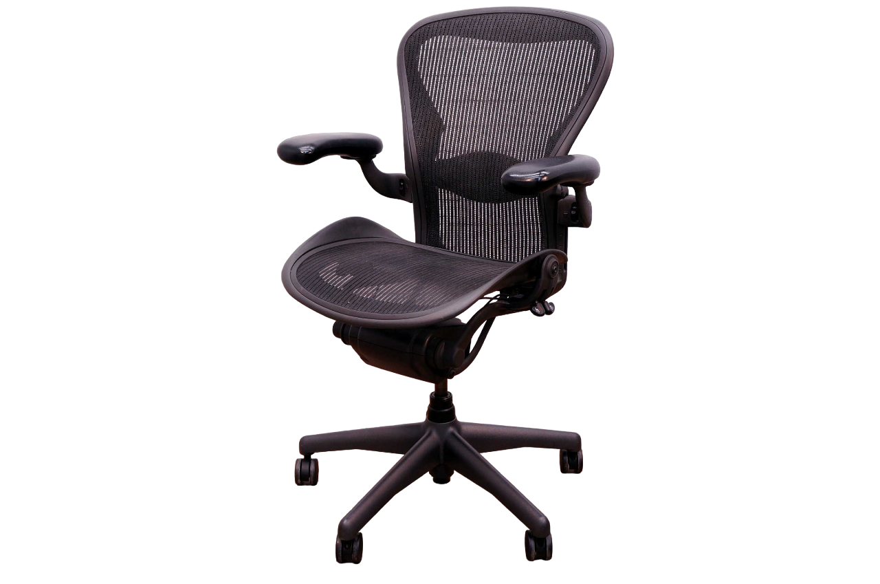 aeron chair fixed arms